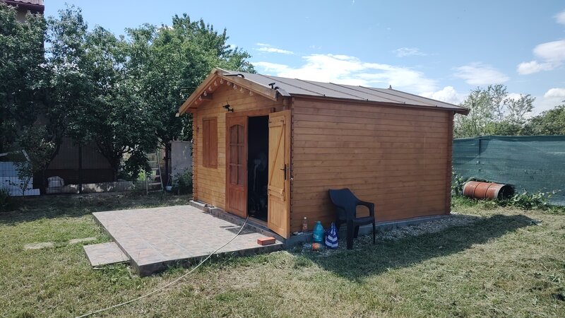 Cascioarele, Ulmi jud. Giurgiu, teren 1.200 mp + casuta de gradina si anexe